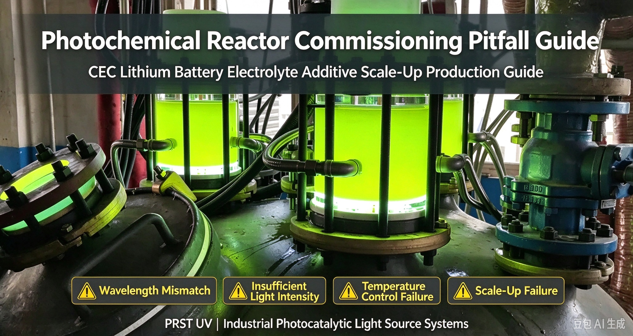 Scale‑Up Pitfalls for CEC (Chloroethylene Carbonate) Photochemical Production
