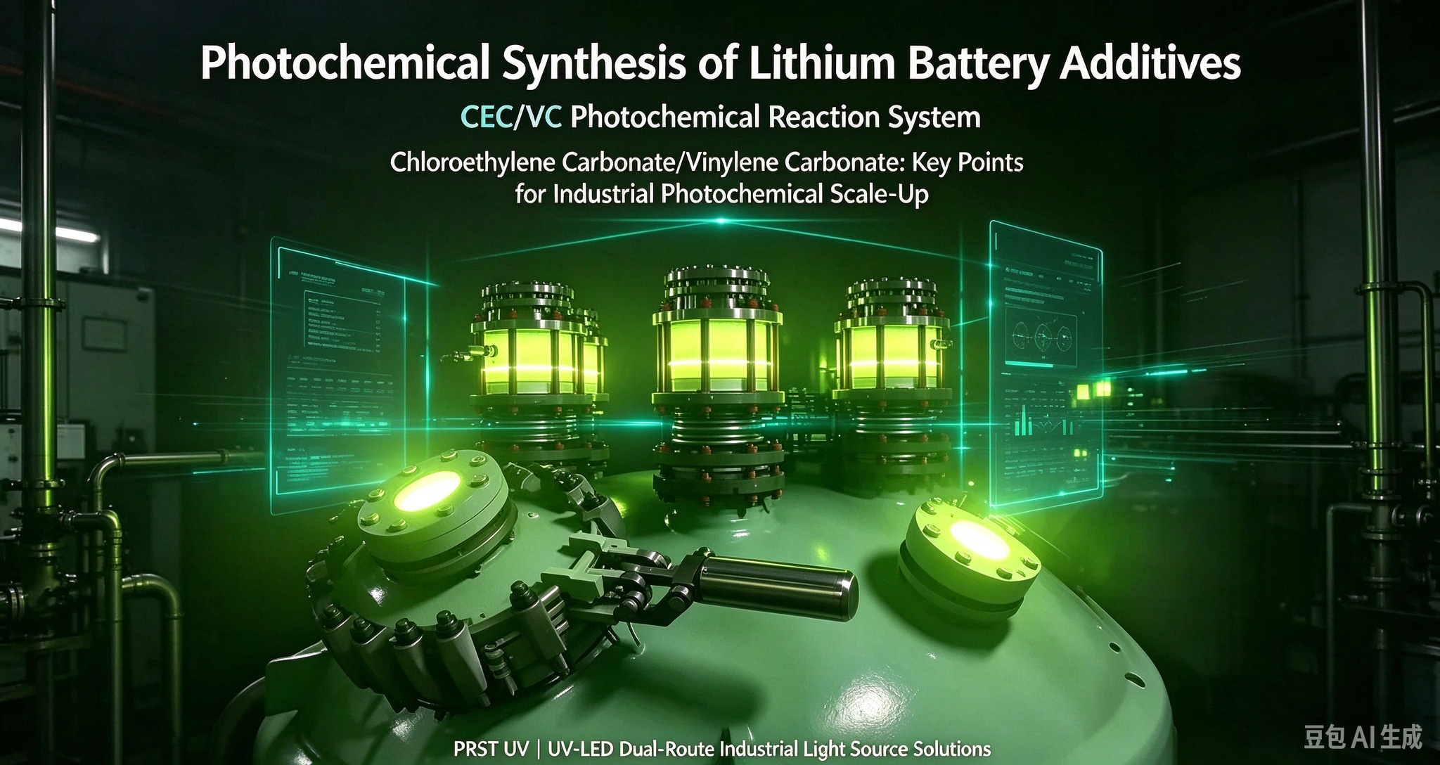 Key Considerations for Photochemical Synthesis of CEC / VC Lithium‑Battery Additives